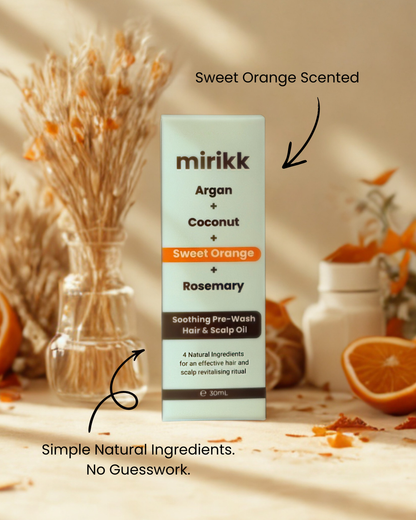 Sweet Orange Soothing Pre-Wash Hair & Scalp Oil