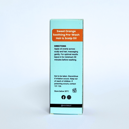 Sweet Orange Soothing Pre-Wash Hair and Scalp Oil